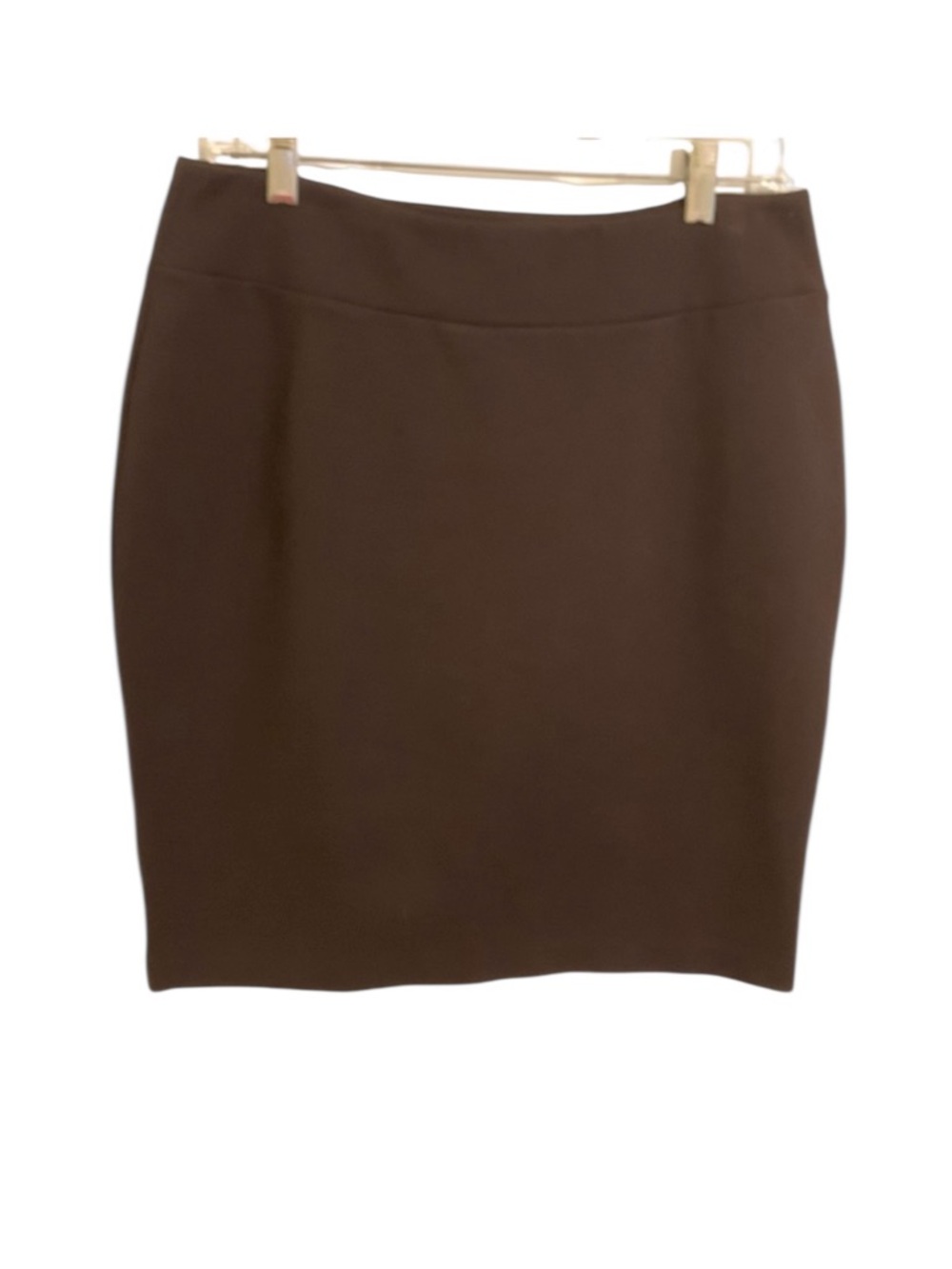 Insight Pencil Skirt Size 8 Brown Pull On Bodycon Corporate Siren Corpcore